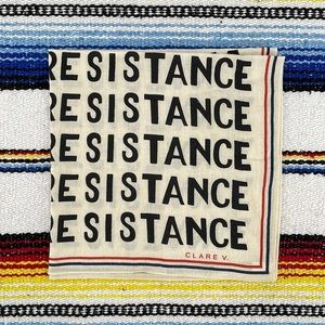 Clare V. Bandana in Vive La Resistance